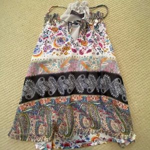 Sleeveless Bohemian top